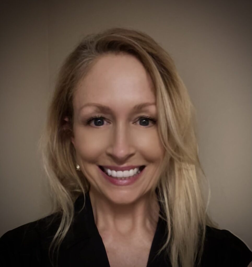 Sherri, a seasoned dental assistant with Butler Hill Dental in St. Louis, MO, showcasing her warm smile and extensive experience in patient care.